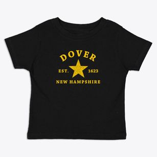 Dover New Hampshire Star Toddler T-Shirt