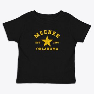 Meeker Oklahoma Star Toddler T-Shirt