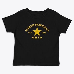 North Fairfield Ohio Star Toddler T-Shirt