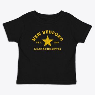 New Bedford Massachusetts Star Toddler T-Shirt