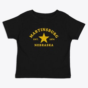 Martinsburg Nebraska Star Toddler T-Shirt