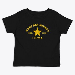 West Des Moines Iowa Star Toddler T-Shirt
