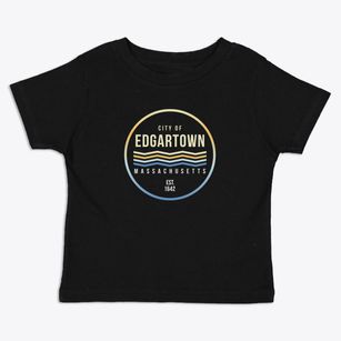 Edgartown Massachusetts Color Fade Toddler T-Shirt