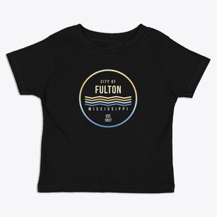 Fulton Mississippi Color Fade Toddler T-Shirt