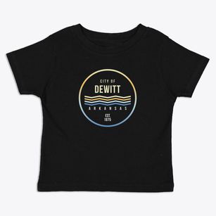 Dewitt Arkansas Color Fade Toddler T-Shirt