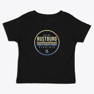 Rustburg Virginia Color Fade Toddler T-Shirt