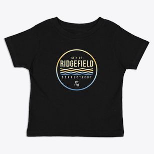 Ridgefield Connecticut Color Fade Toddler T-Shirt