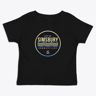 Simsbury Connecticut Color Fade Toddler T-Shirt