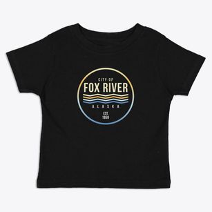 Fox River Alaska Color Fade Toddler T-Shirt