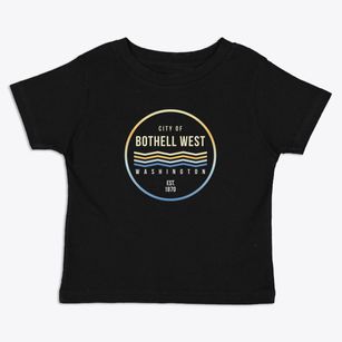Bothell West Washington Color Fade Toddler T-Shirt