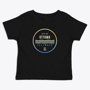Ottawa Illinois Color Fade Toddler T-Shirt