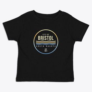 Bristol South Dakota Color Fade Toddler T-Shirt