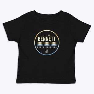 Bennett North Carolina Color Fade Toddler T-Shirt