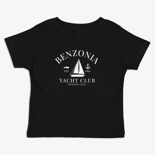 Benzonia Michigan Yacht Club Toddler T-Shirt