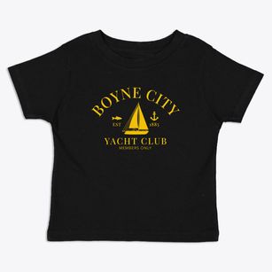 Boyne City Michigan Yacht Club Toddler T-Shirt