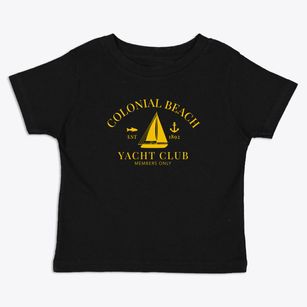 Colonial Beach Virginia Yacht Club Toddler T-Shirt