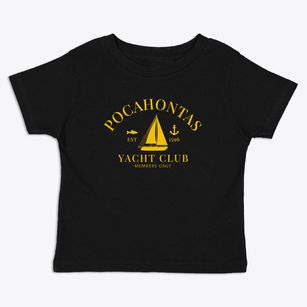 Pocahontas Virginia Yacht Club Toddler T-Shirt