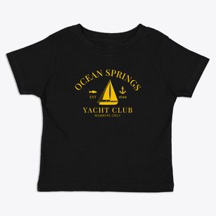Ocean Springs Mississippi Yacht Club Toddler T-Shirt