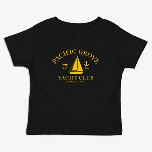 Pacific Grove California Yacht Club Toddler T-Shirt