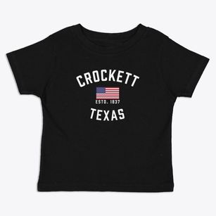 Crockett Texas Patriot Toddler T-Shirt