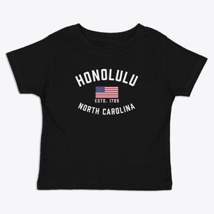 Honolulu North Carolina Patriot Toddler T-Shirt