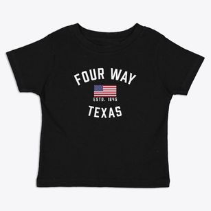 Four Way Texas Patriot Toddler T-Shirt
