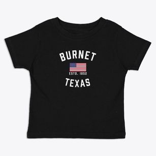 Burnet Texas Patriot Toddler T-Shirt