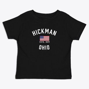 Hickman Ohio Patriot Toddler T-Shirt