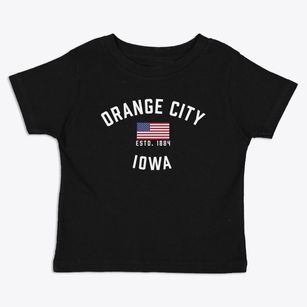 Orange City Iowa Patriot Toddler T-Shirt