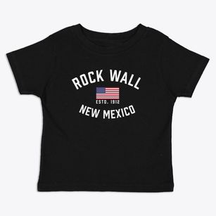 Rock Wall New Mexico Patriot Toddler T-Shirt