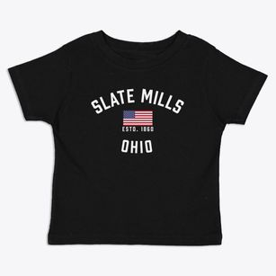 Slate Mills Ohio Patriot Toddler T-Shirt
