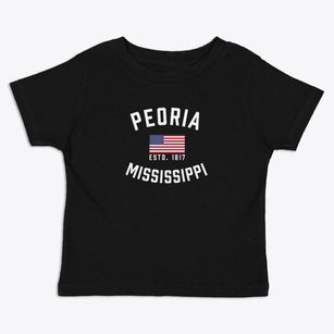 Peoria Mississippi Patriot Toddler T-Shirt