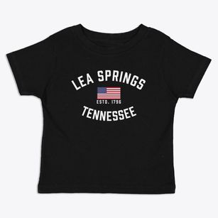 Lea Springs Tennessee Patriot Toddler T-Shirt