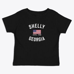 Shelly Georgia Patriot Toddler T-Shirt