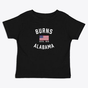 Burns Alabama Patriot Toddler T-Shirt