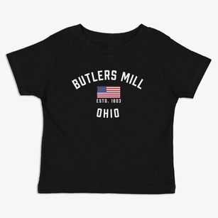 Butlers Mill Ohio Patriot Toddler T-Shirt