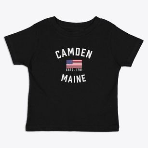 Camden Maine Patriot Toddler T-Shirt