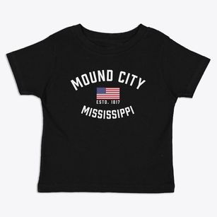 Mound City Mississippi Patriot Toddler T-Shirt