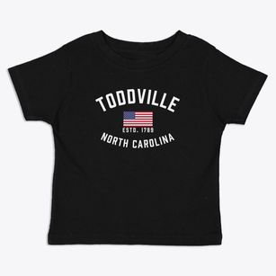 Toddville North Carolina Patriot Toddler T-Shirt