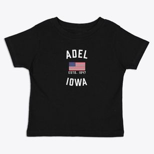 Adel Iowa Patriot Toddler T-Shirt