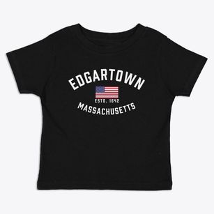Edgartown Massachusetts Patriot Toddler T-Shirt