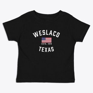 Weslaco Texas Patriot Toddler T-Shirt