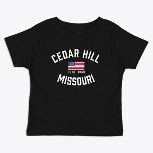 Cedar Hill Missouri Patriot Toddler T-Shirt