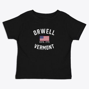 Orwell Vermont Patriot Toddler T-Shirt