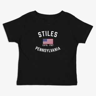 Stiles Pennsylvania Patriot Toddler T-Shirt