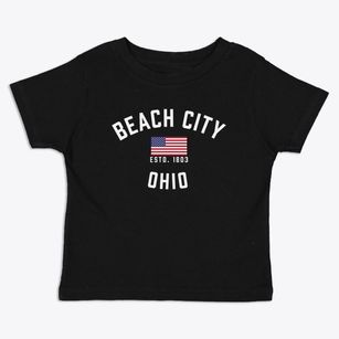 Beach City Ohio Patriot Toddler T-Shirt