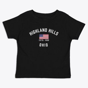 Highland Hills Ohio Patriot Toddler T-Shirt