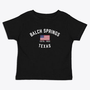 Balch Springs Texas Patriot Toddler T-Shirt