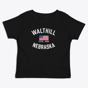 Walthill Nebraska Patriot Toddler T-Shirt