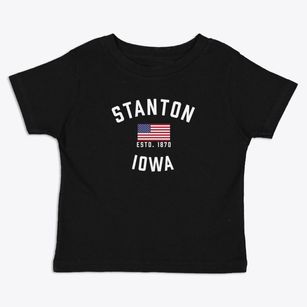 Stanton Iowa Patriot Toddler T-Shirt